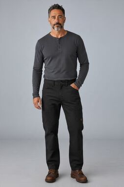 ✨Barebones Workwear Men's Shop Black Sz 34x34 Pants✨